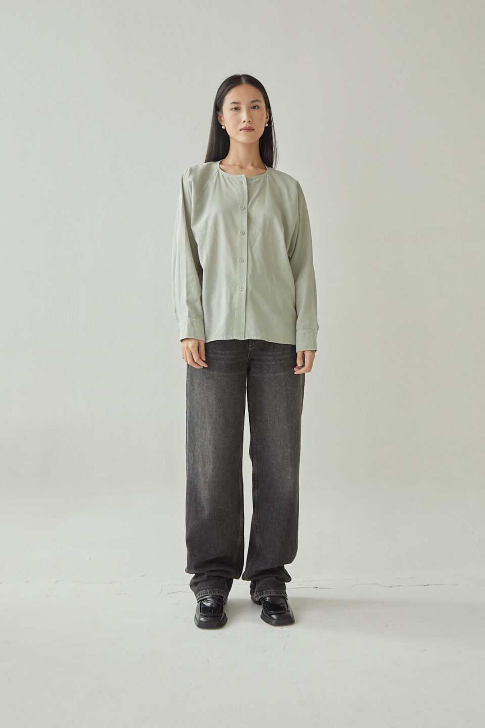 Studio Now Novu Blouse Top Sage - Image 3