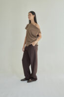 Studio Now Everra Asymmetric Top Mocca