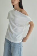 Studio Now Everra Asymmetric Top White