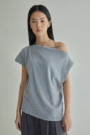 Studio Now Everra Asymmetric Top Grey