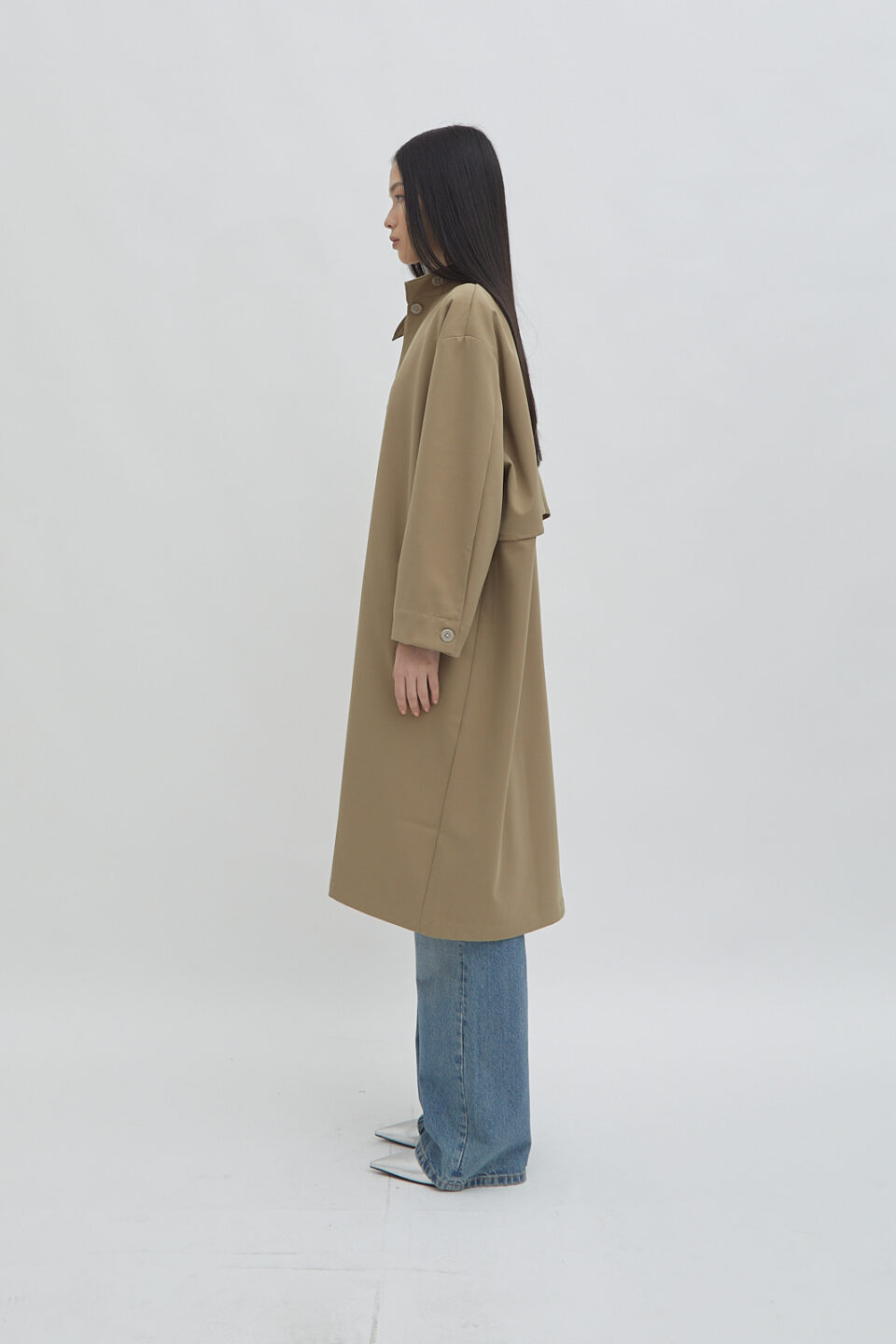 Mayfair Coat Khaky - Image 4