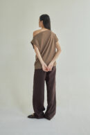 Studio Now Everra Asymmetric Top Mocca