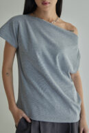 Studio Now Everra Asymmetric Top Grey