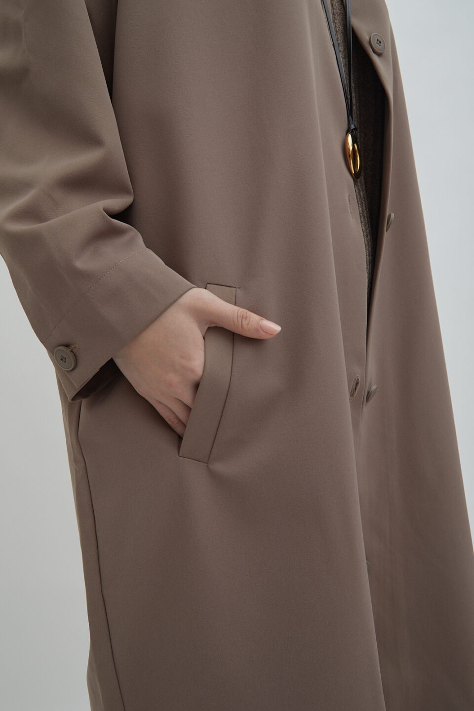 Mayfair Coat Taupe - Image 7