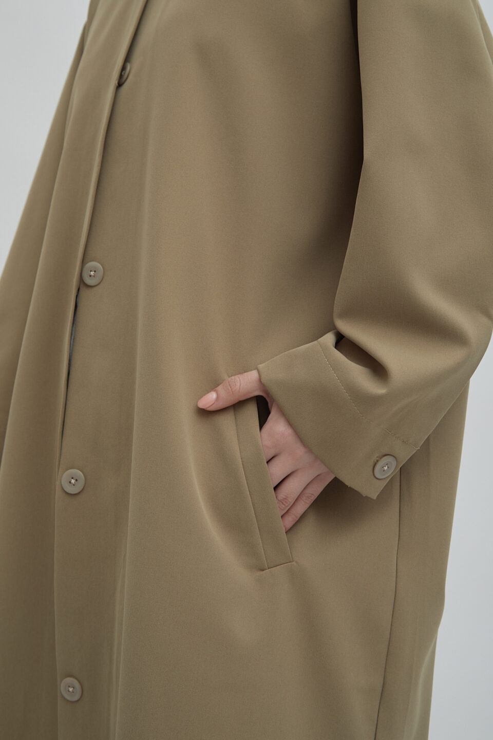 Mayfair Coat Khaky - Image 7