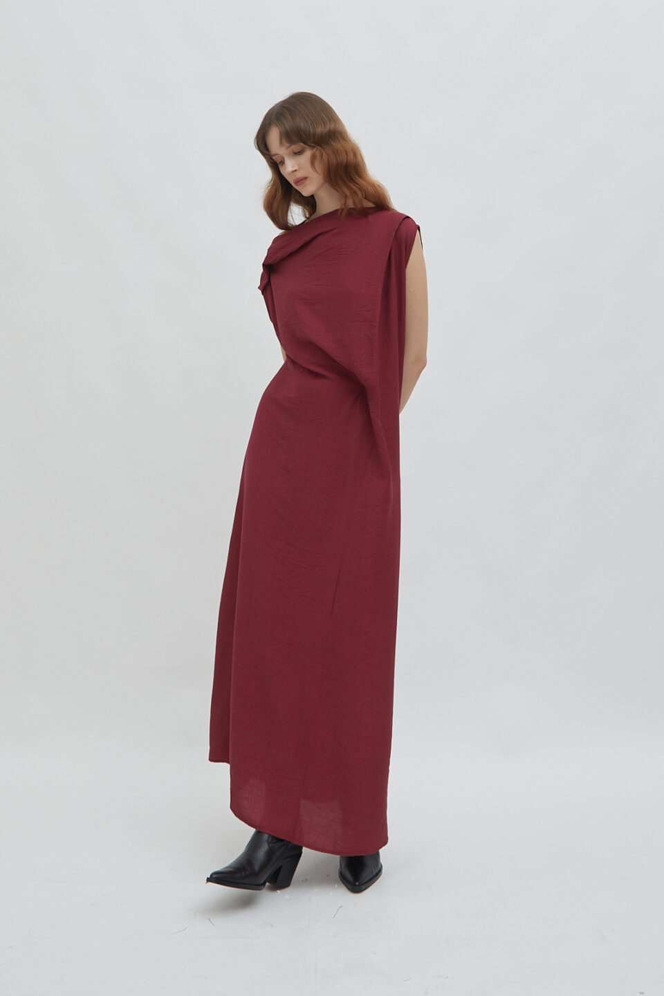 Venus Dress Crimson - Image 9