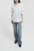 Avenue Shirt in Town Stripe
