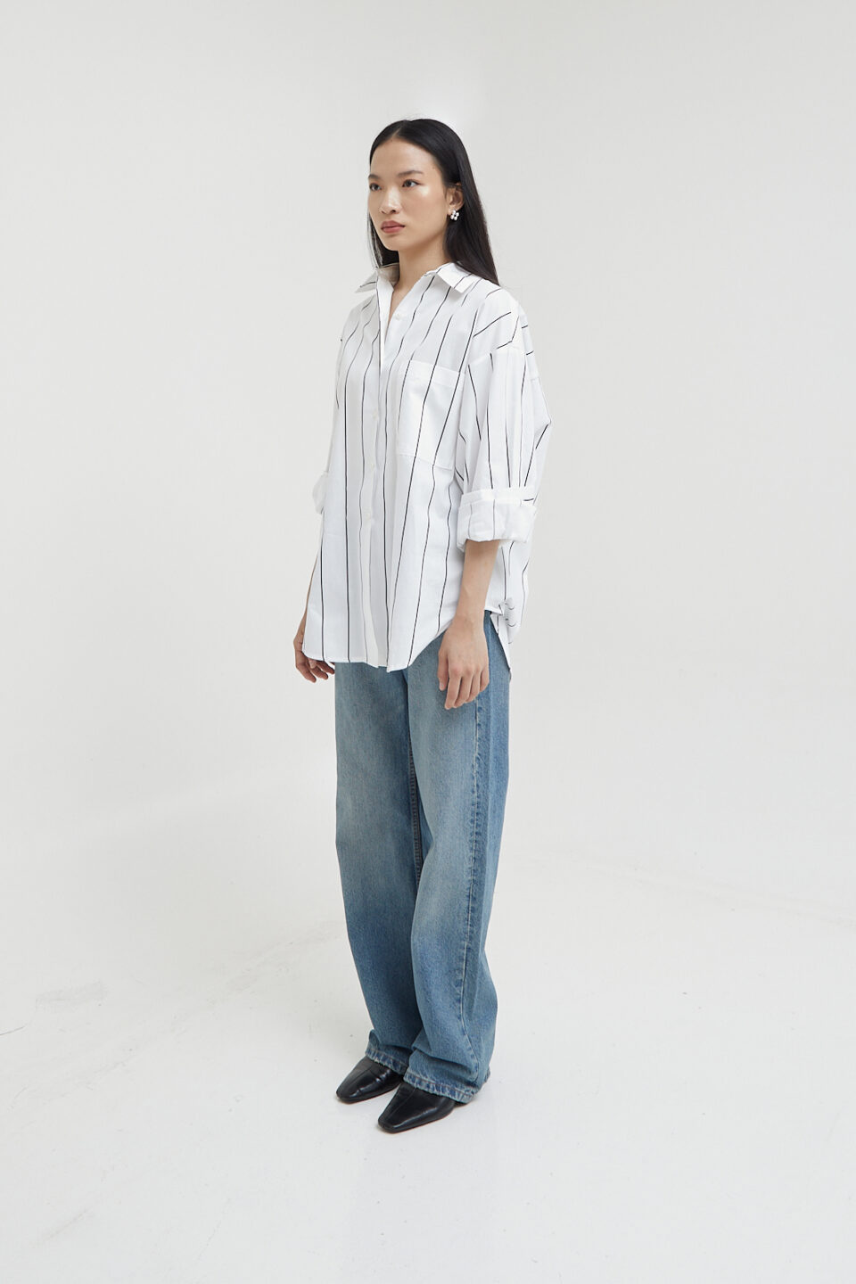Avenue Shirt in Town Stripe - Image 5