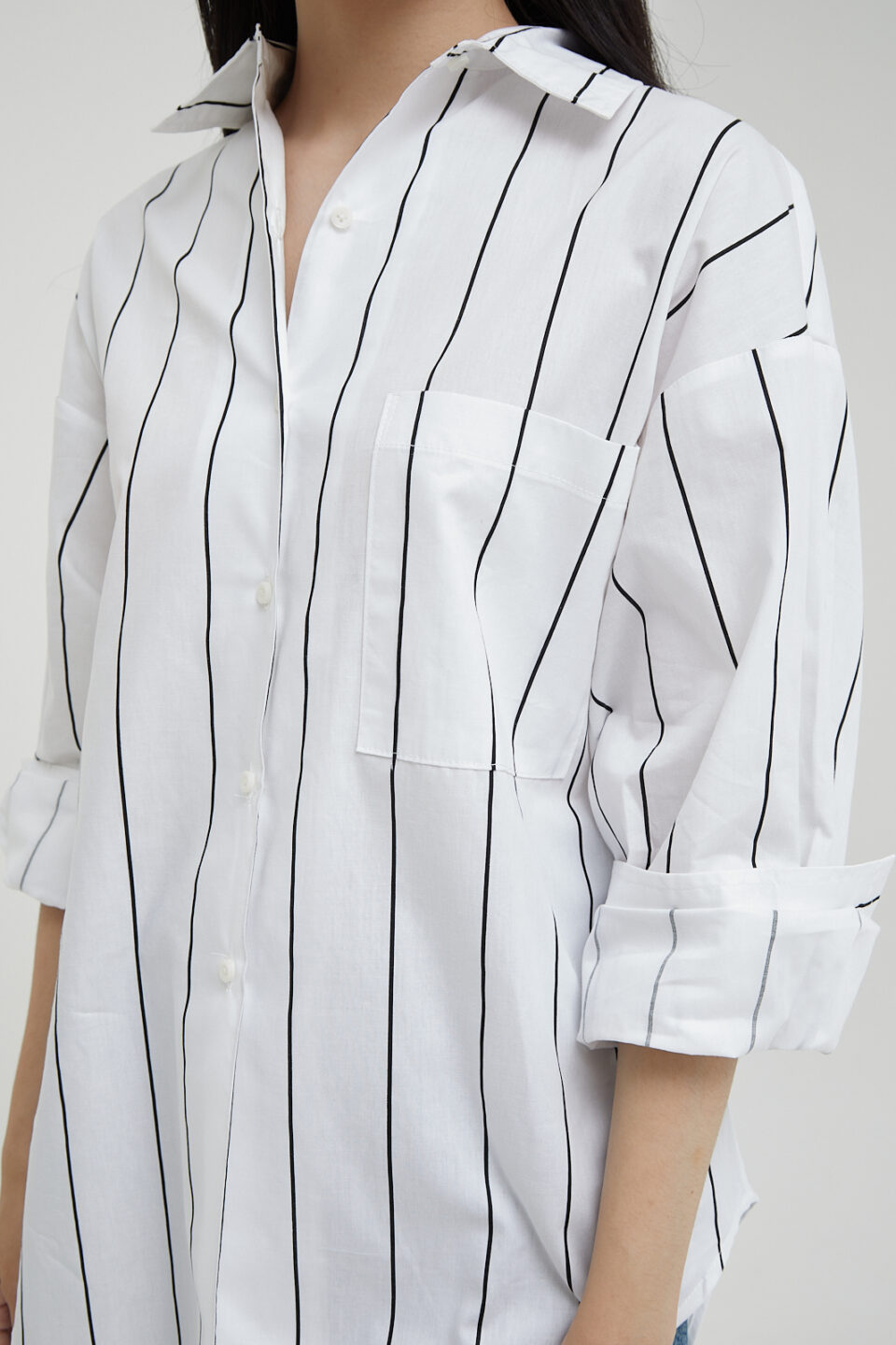 Avenue Shirt in Town Stripe - Image 8