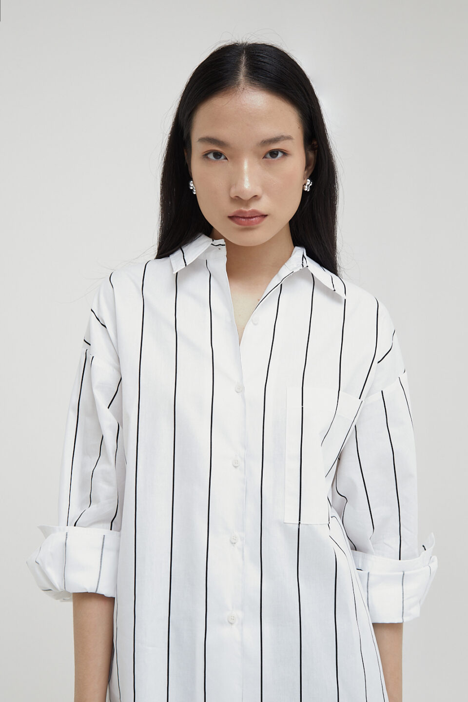 Avenue Shirt in Town Stripe - Image 2