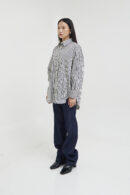 Avenue Shirt in Navy Stripe