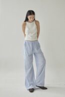 Studio Now Isola Pants Light Blue Stripe