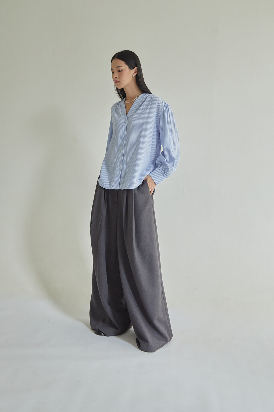 Studio Now Thalina Stripes Light Blue - Image 6