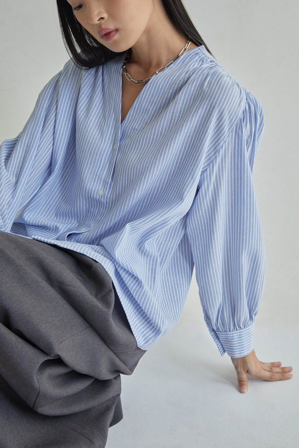 Studio Now Thalina Stripes Light Blue - Image 7
