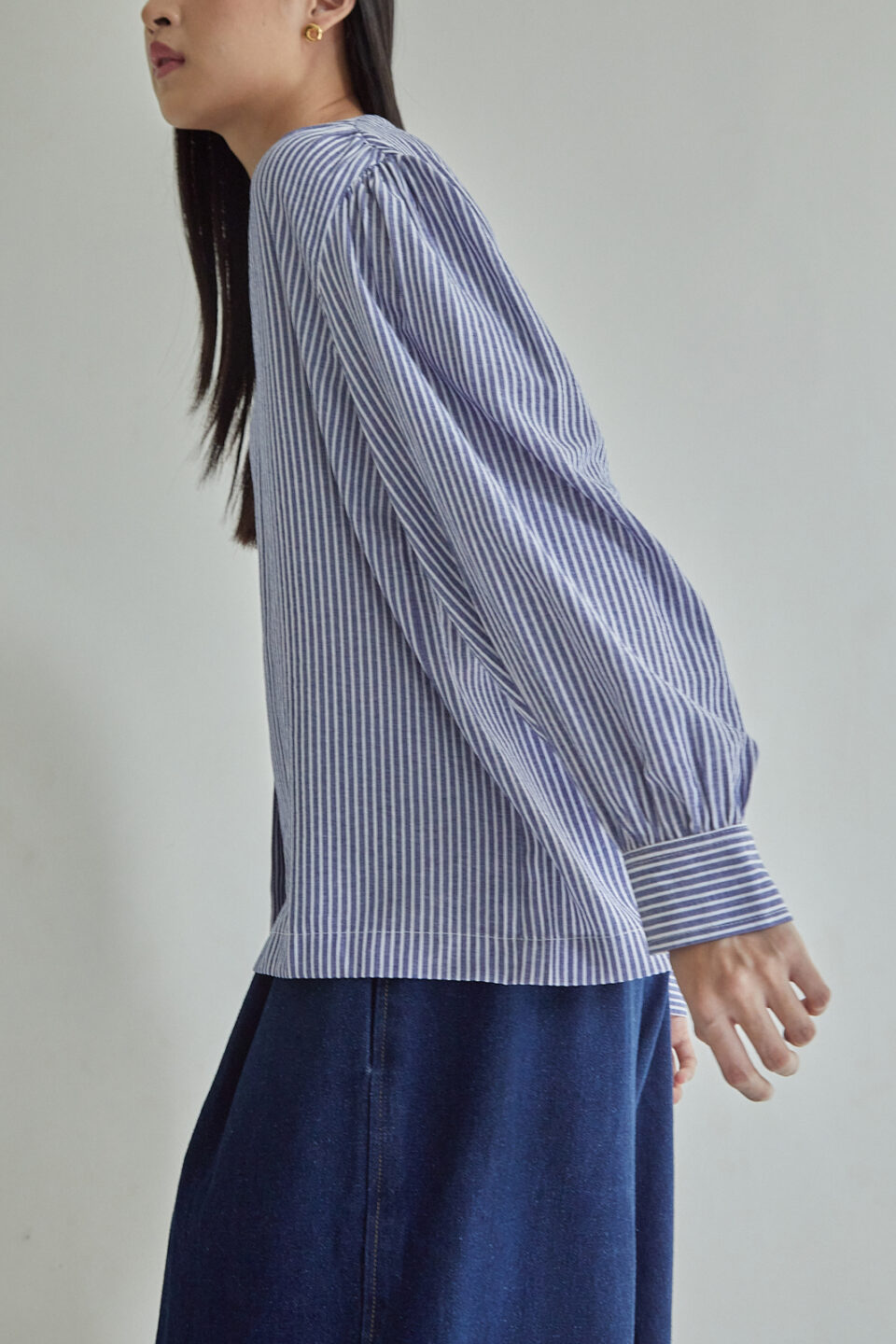 Studio Now Thalina Stripes Dark Blue - Image 9