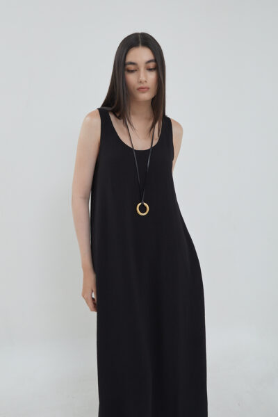 West Dress Black - Free Size