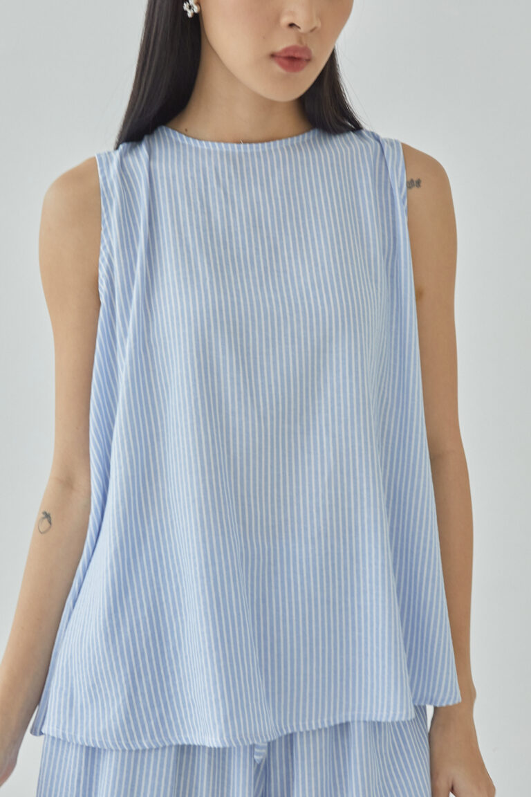 Studio Now Ossa Tank Blue Stripes