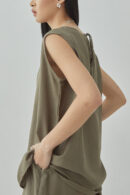 Studio Now Noire Tank Olive