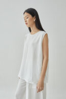 Studio Now Noire Tank White