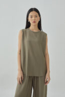 Studio Now Noire Tank Olive