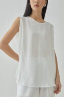 Studio Now Noire Tank White