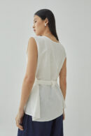 Studio Now Forme Sleeveless Tank White