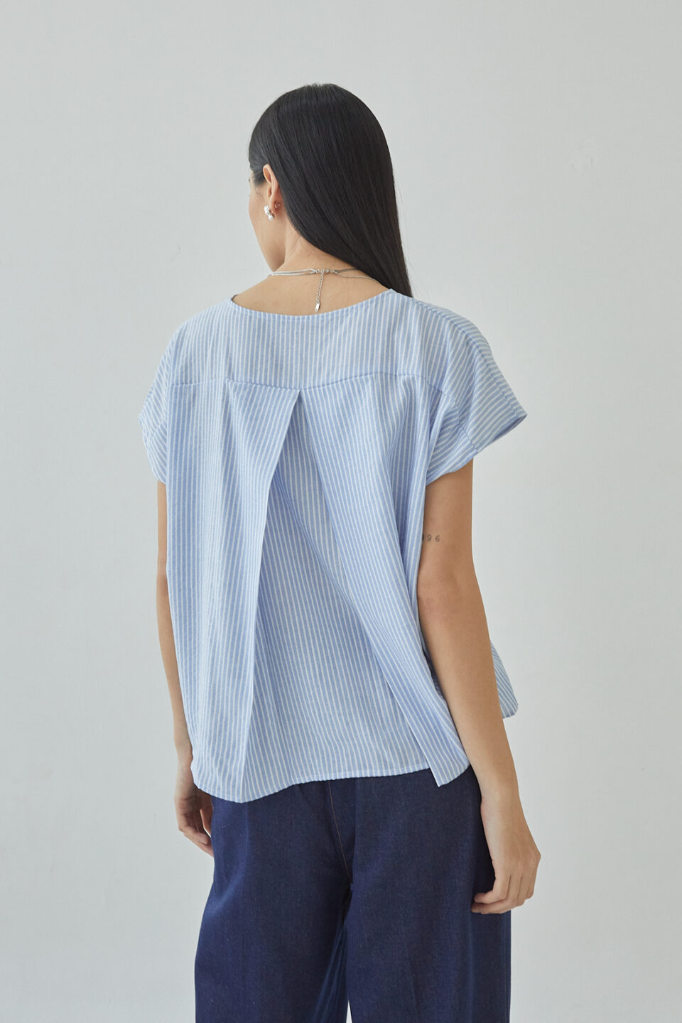Studio Now Numa Top Blue Stripes - Image 5