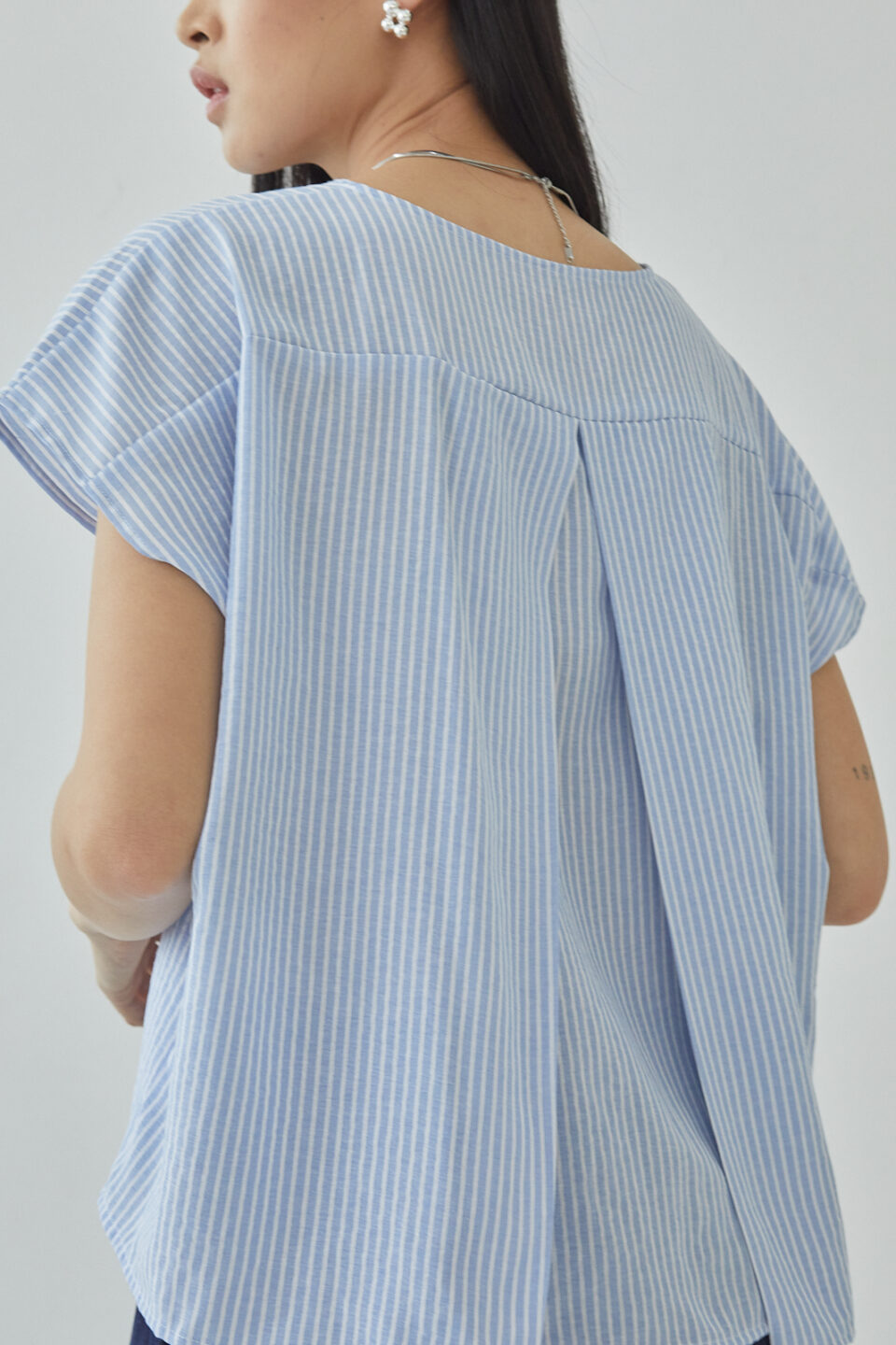 Studio Now Numa Top Blue Stripes - Image 7