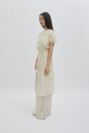 Misha layer skirt in sheer butter