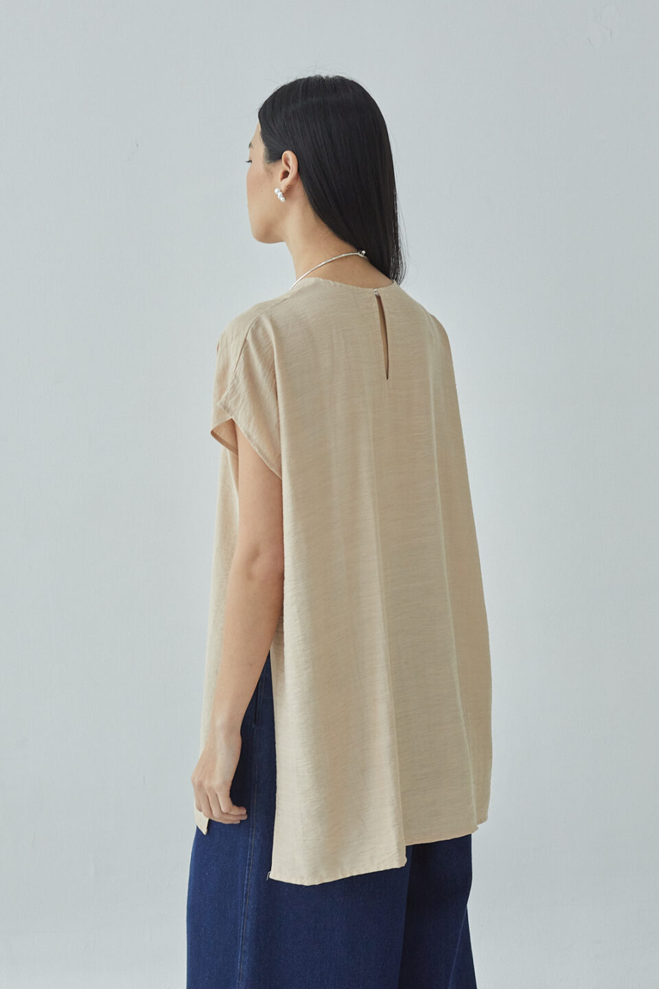 Studio Now Miria Top in Beige - Image 5