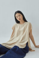 Studio Now Miria Top in Beige
