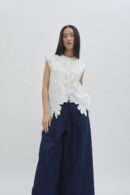 Aimee Embroidery Vest White