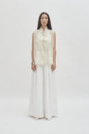 Savoy sleeveless top butter