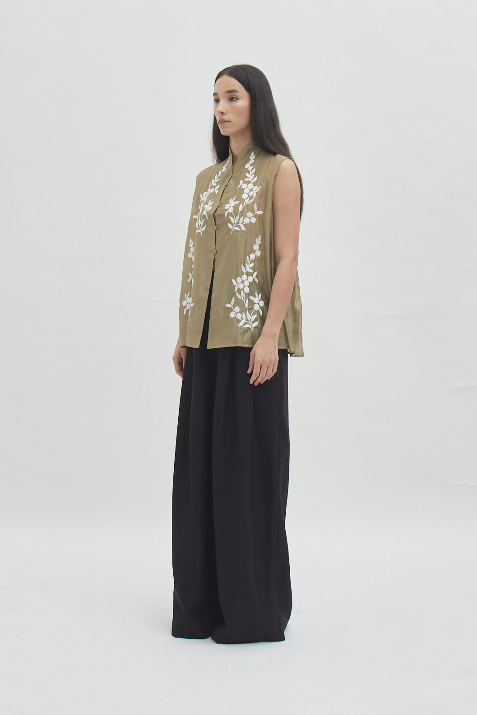 Savoy sleeveless top bronze - Image 4