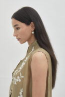 Savoy sleeveless top bronze