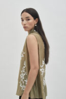 Savoy sleeveless top bronze