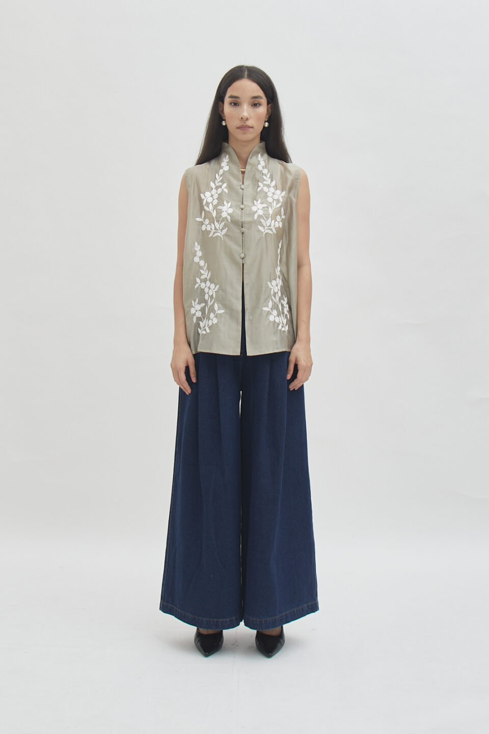 Savoy sleeveless top dusk - Image 4