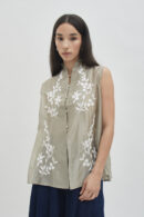 Savoy sleeveless top dusk