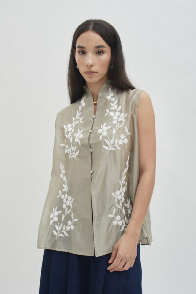 Savoy sleeveless top dusk