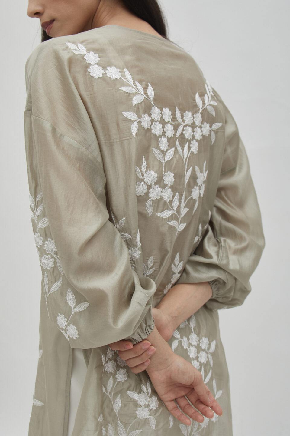 Savoy embroidered shirt in dusk - Image 11