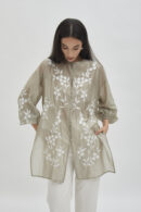 Savoy embroidered shirt in dusk