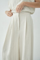 Parish Pants New Linen Ecru