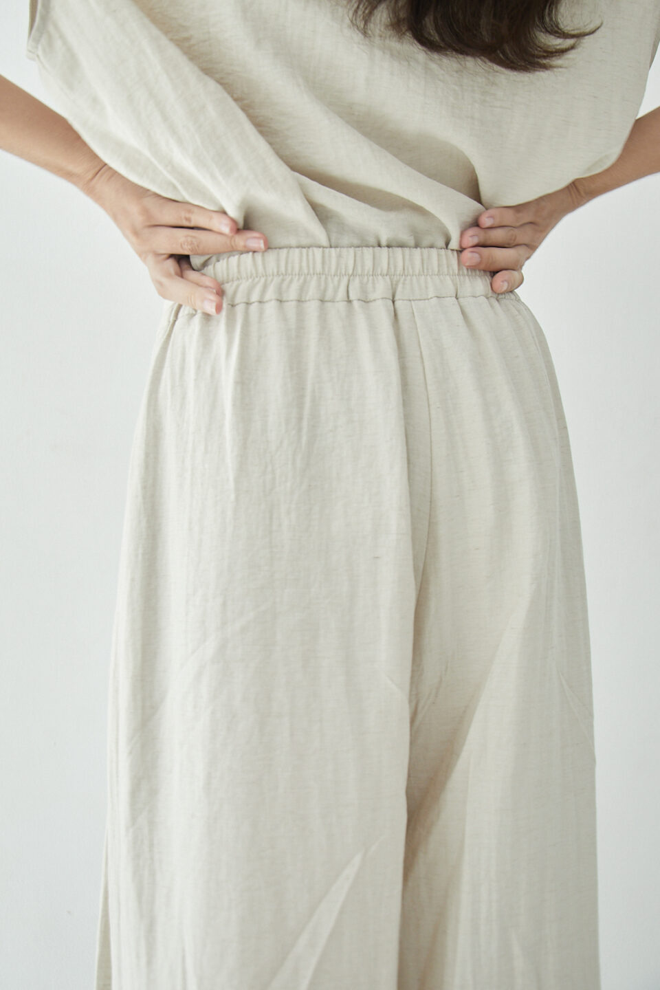 Parish Pants New Linen Ecru - Image 3