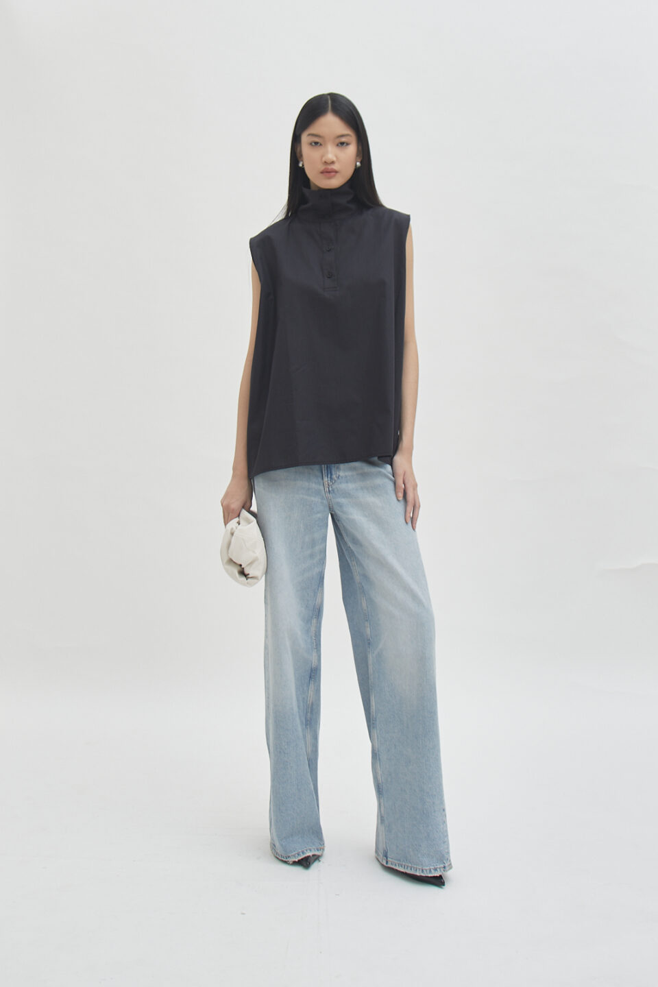 Offset Shell Top Black - Image 11