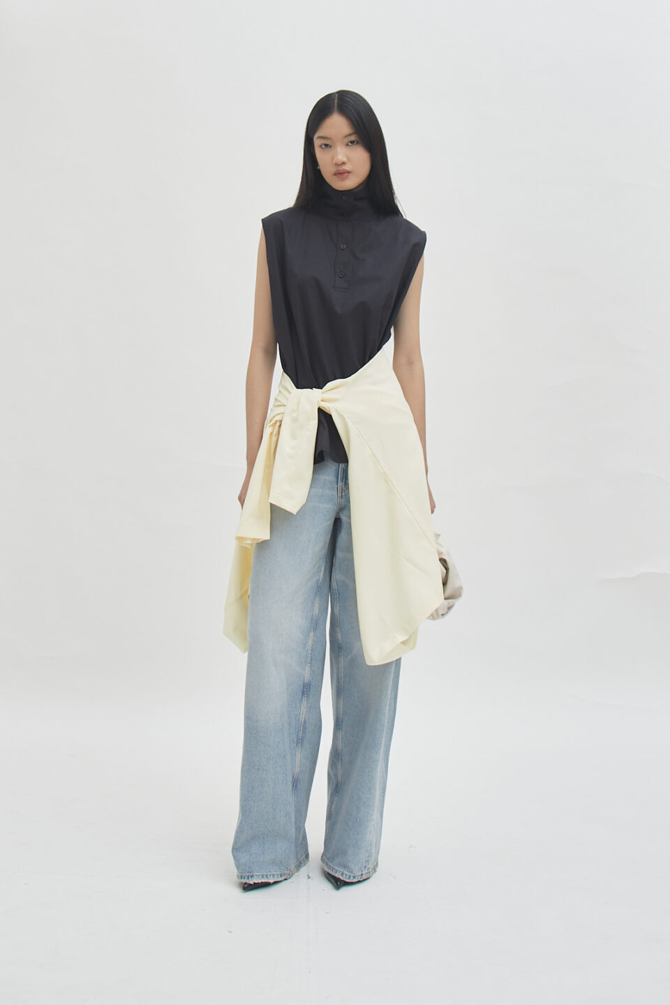 Offset Shell Top Black - Image 12