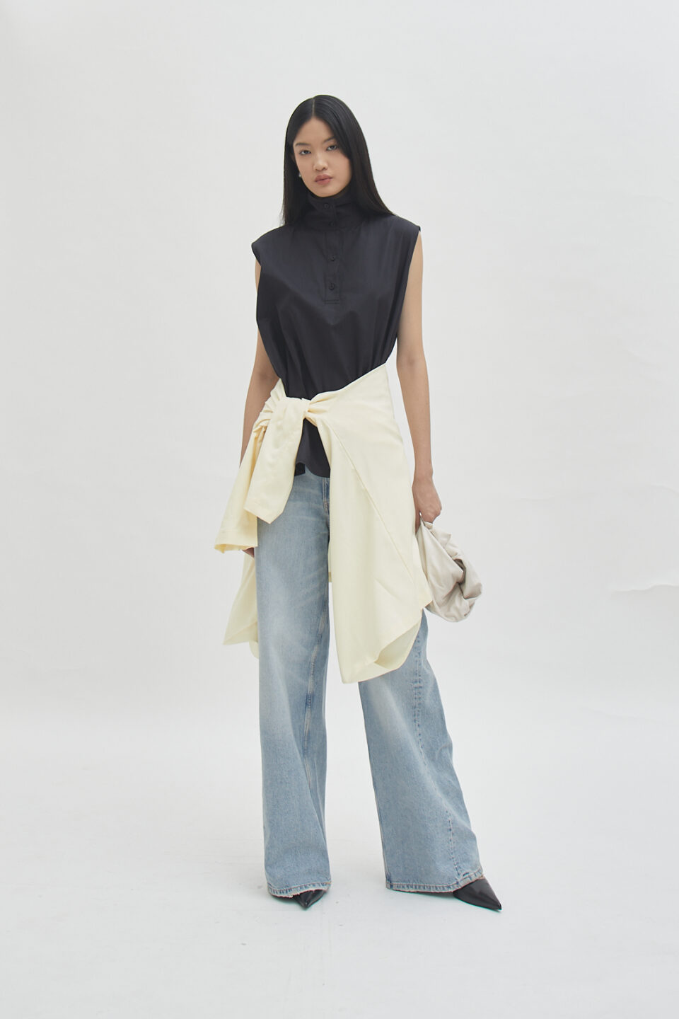 Offset Shell Top Black - Image 7