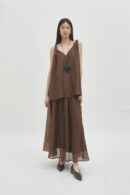 Float Skirt in Umber