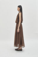 Float Skirt in Umber