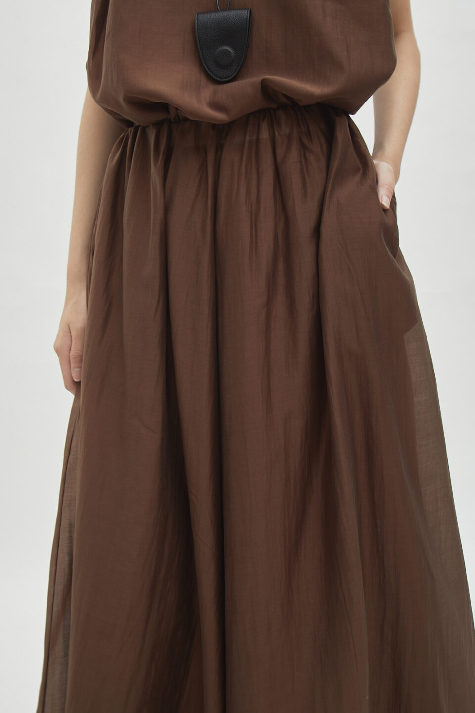Float Skirt in Umber - Image 5