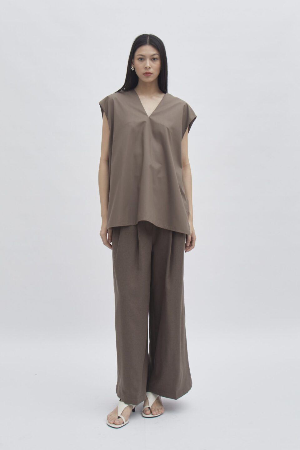Notch Top In Clay - Image 3